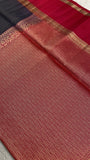 Pure Handloom Kanjeevaram Soft Silk Mark Certified Saree - Kanjeevaram Silk Mandir