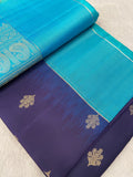Pure Handloom Kanjeevaram Soft Silk Mark Certified Saree - Kanjeevaram Silk Mandir