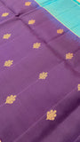 Pure Handloom Kanjeevaram Soft Silk Mark Certified Saree - Kanjeevaram Silk Mandir