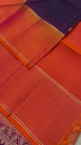 Pure Handloom Kanjeevaram Soft Silk Mark Certified Saree - Kanjeevaram Silk Mandir