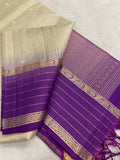 Pure Handloom Kanjeevaram Soft Silk Mark Certified Saree - Kanjeevaram Silk Mandir