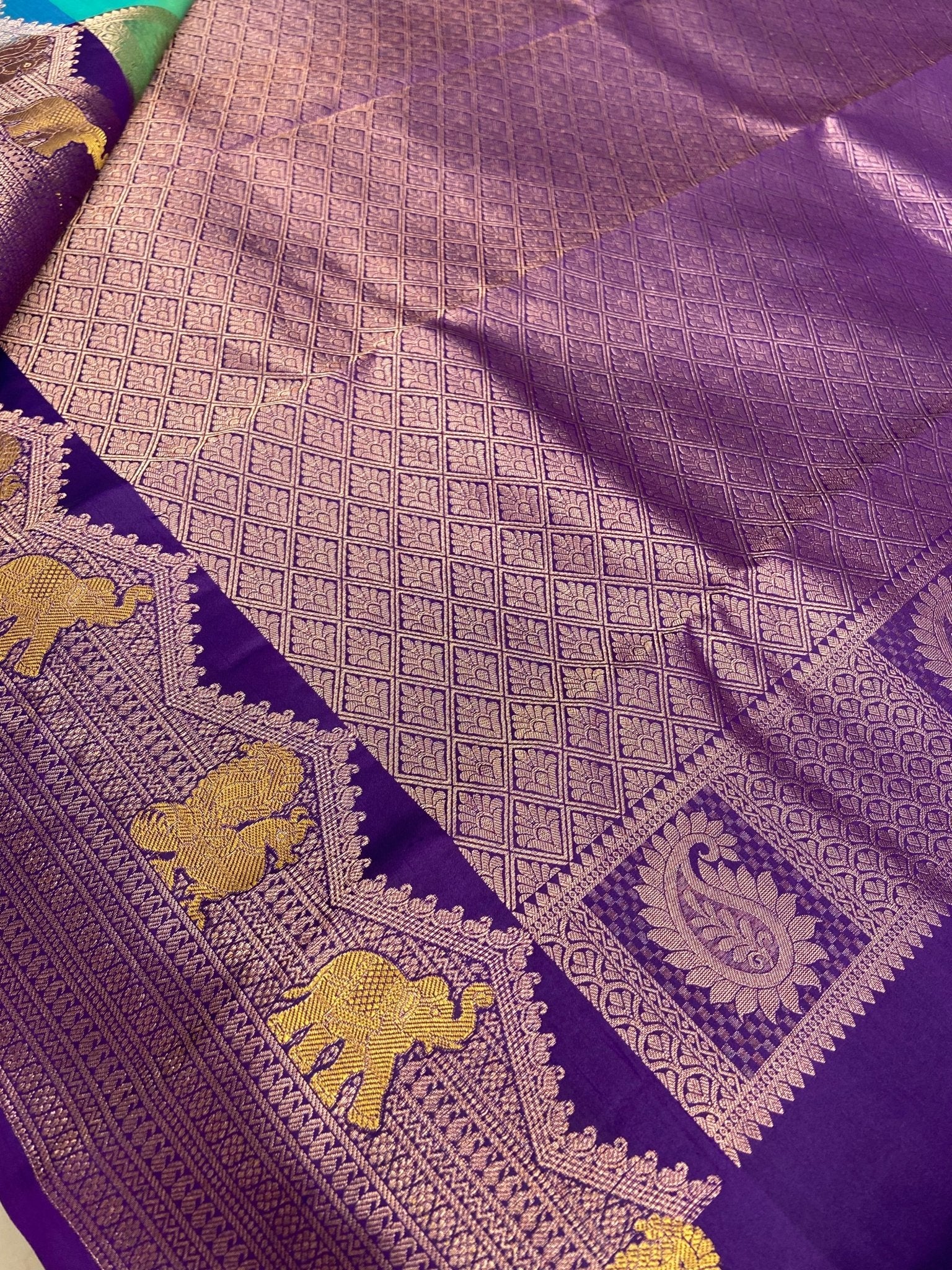 Pure Kanjeevaram Silk Certified Saree - Kanjeevaram Silk Mandir