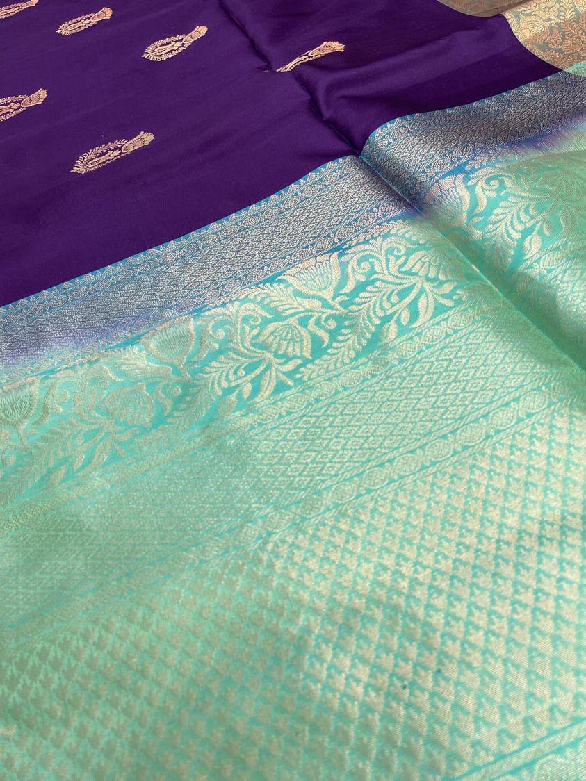 Pure Kanjeevaram Silk Certified Saree - Kanjeevaram Silk Mandir