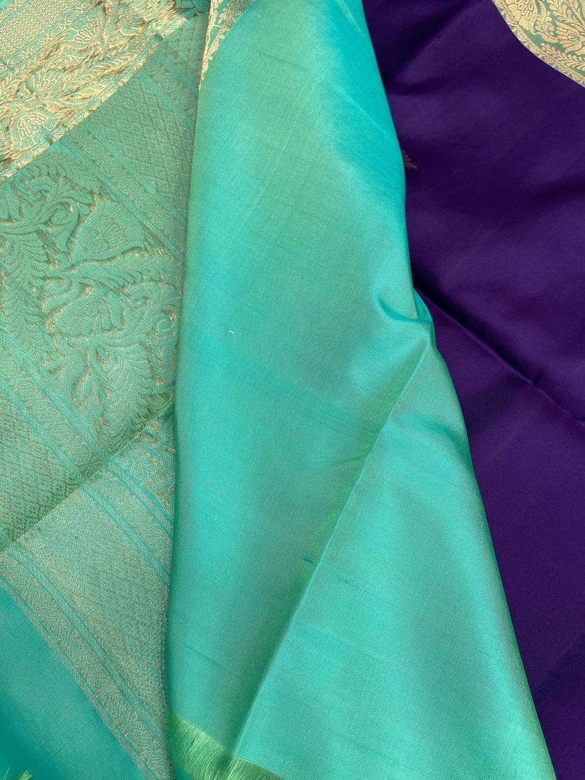 Pure Kanjeevaram Silk Certified Saree - Kanjeevaram Silk Mandir