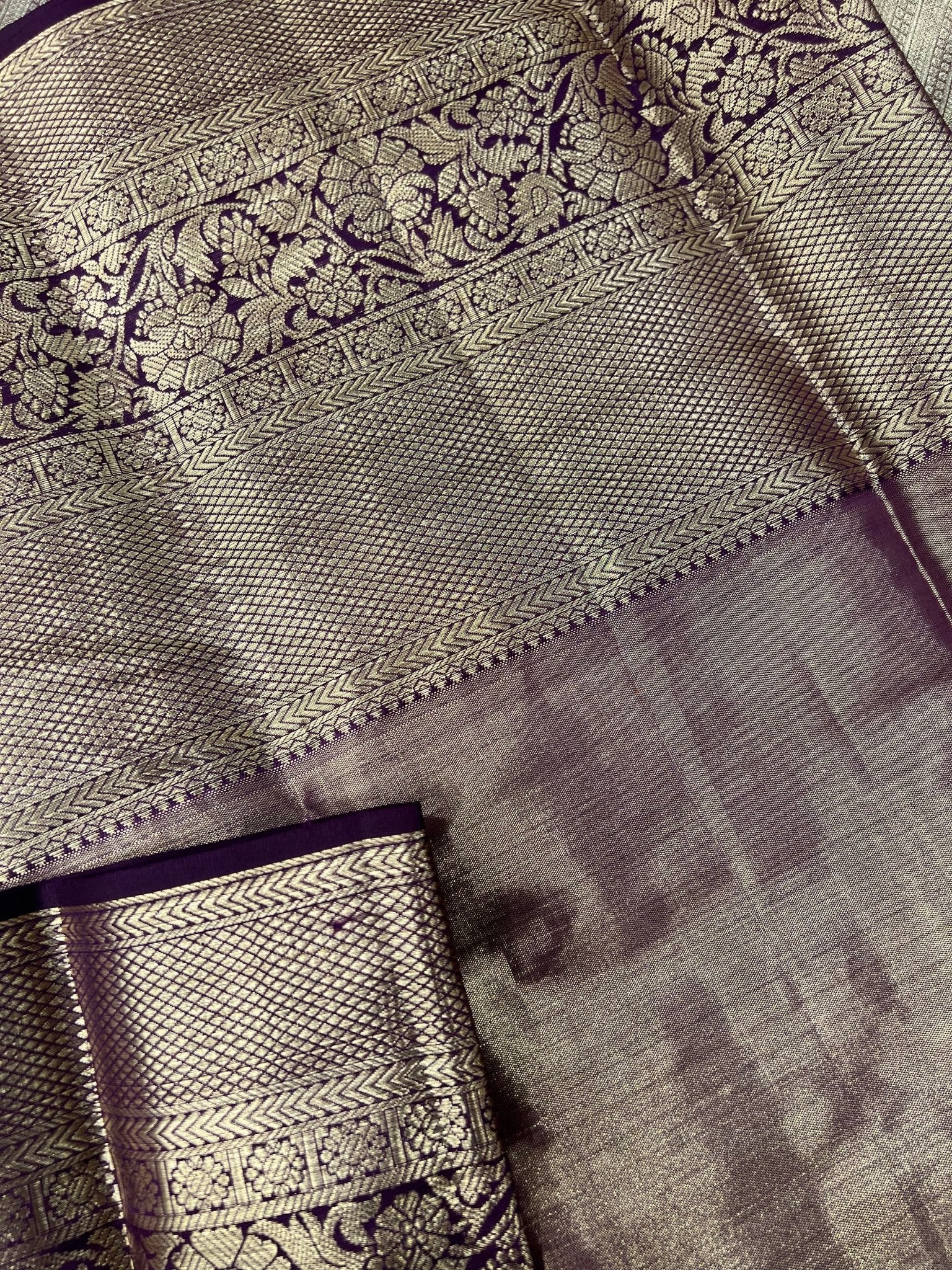 Pure Kanjeevaram Silk Certified Saree - Kanjeevaram Silk Mandir