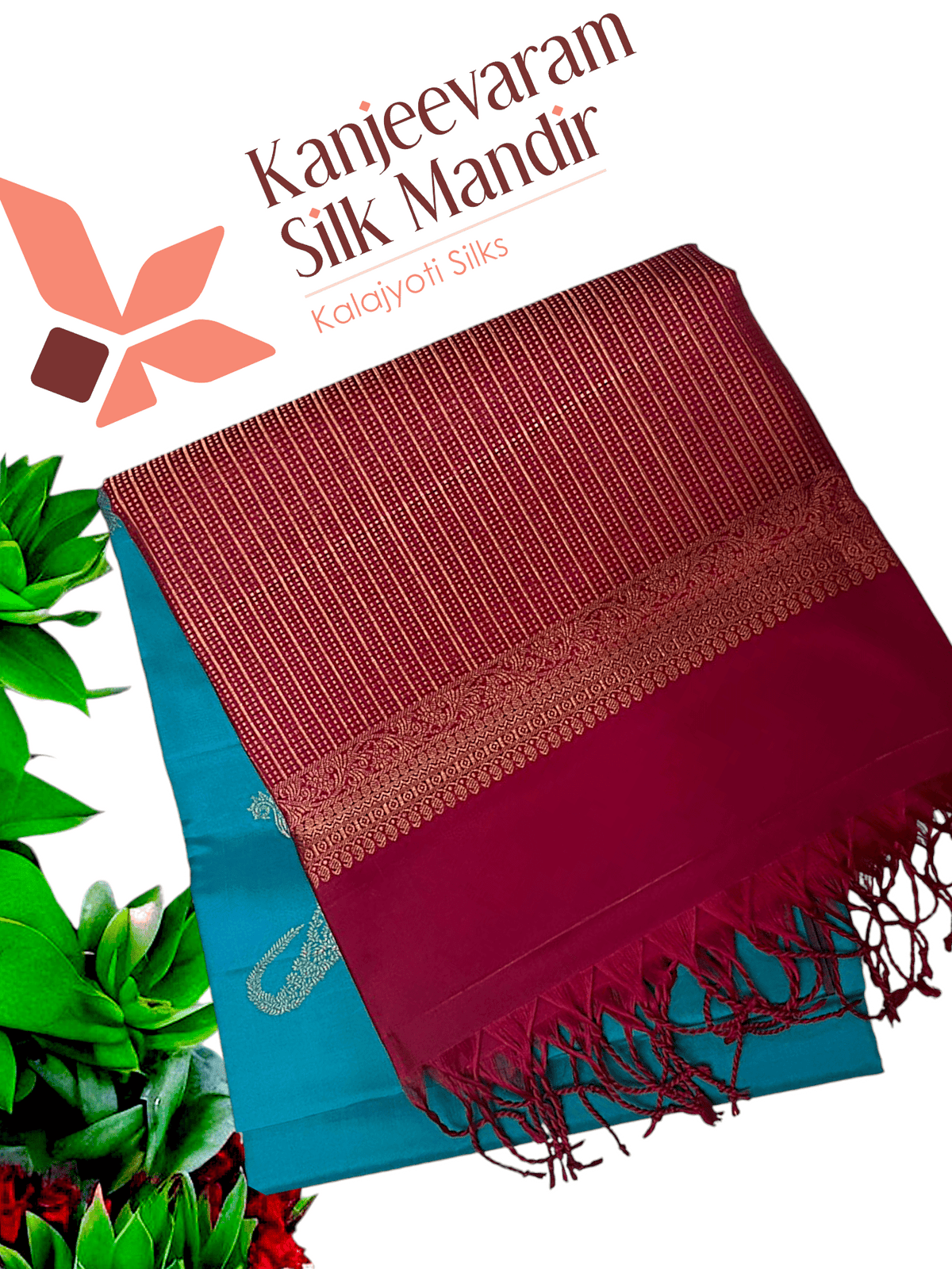 Pure Kanjeevaram Silk Certified Saree. - Kanjeevaram Silk Mandir