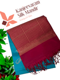 Pure Kanjeevaram Silk Certified Saree. - Kanjeevaram Silk Mandir