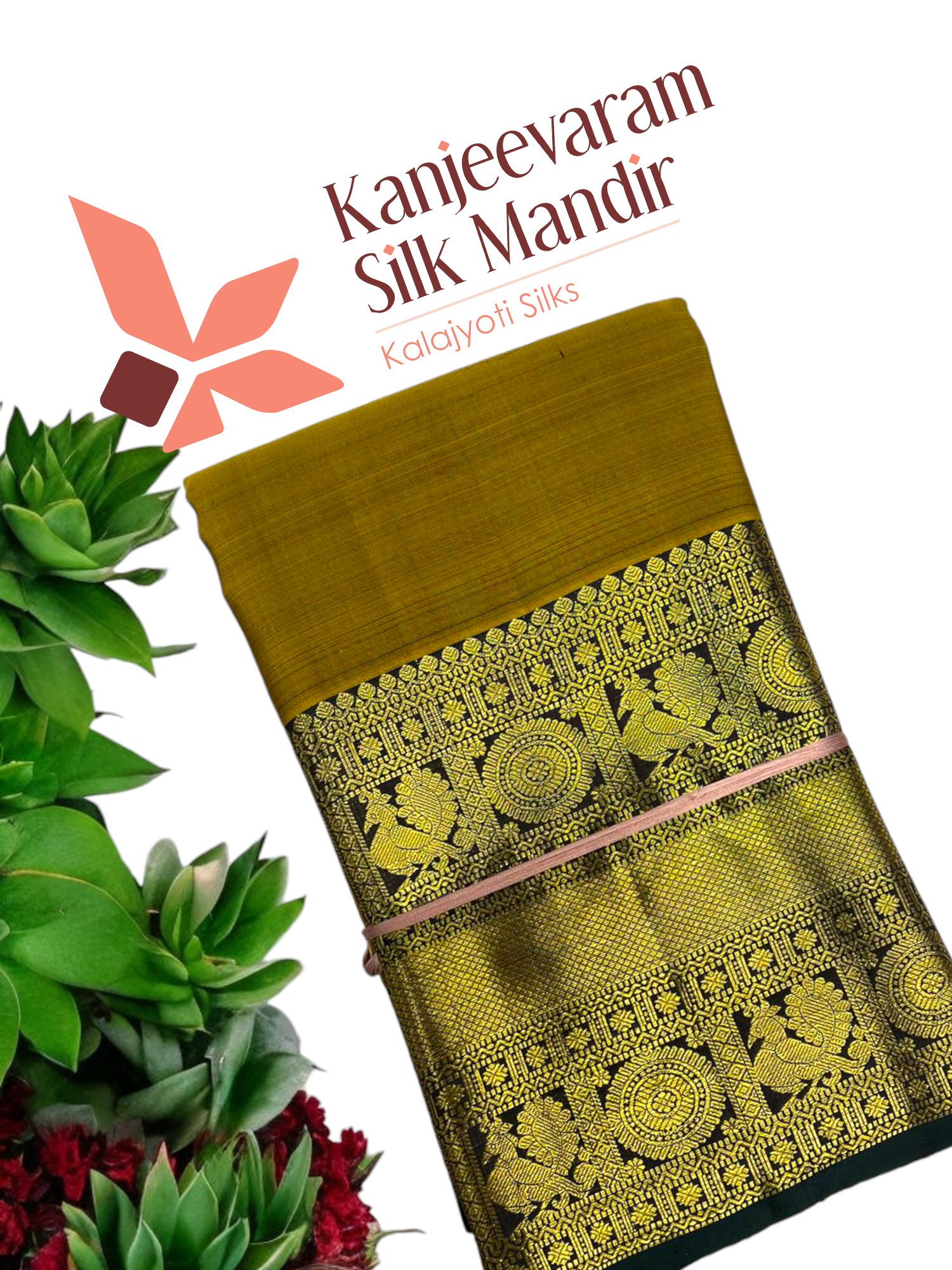 Pure Kanjeevaram Silk Certified Saree - Kanjeevaram Silk Mandir
