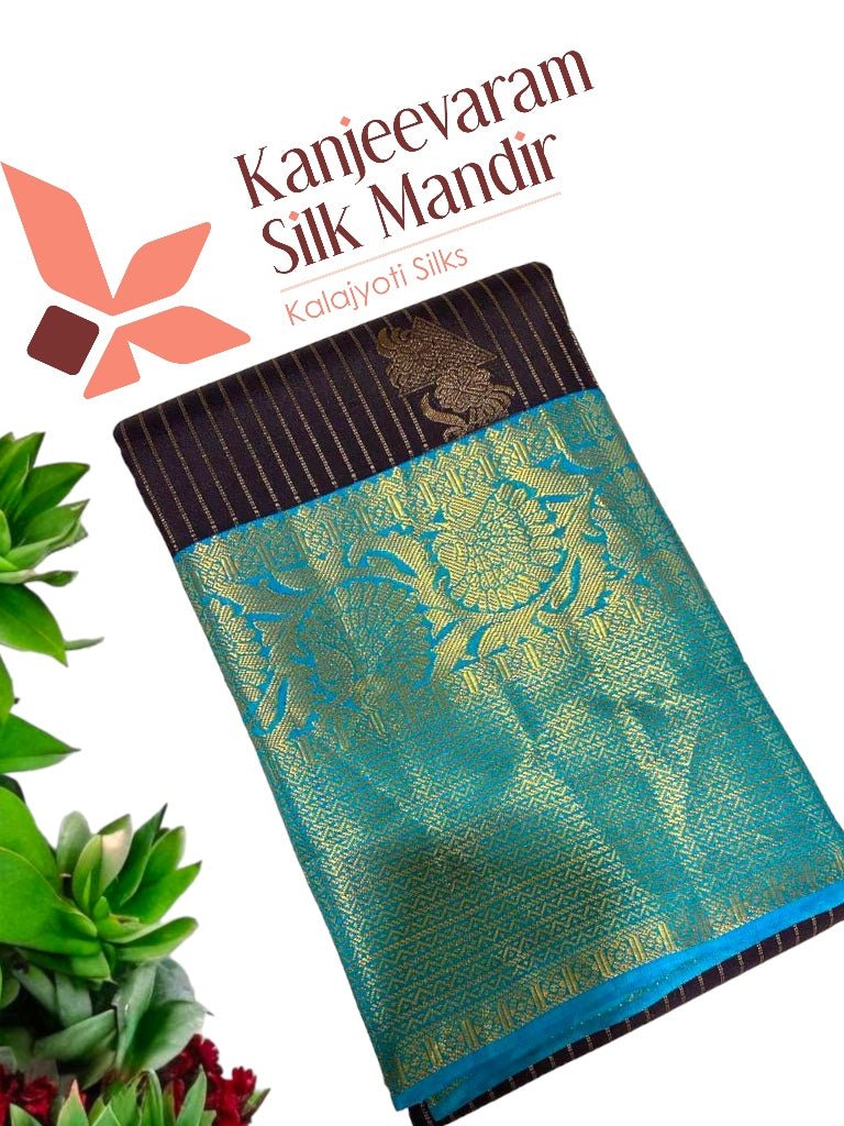 Pure Kanjeevaram Silk Certified Saree - Kanjeevaram Silk Mandir
