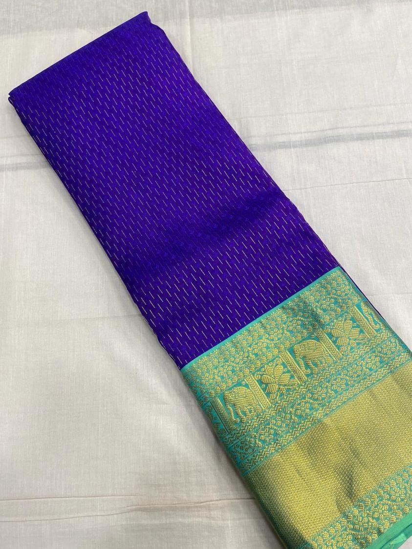 Pure Kanjeevaram Silk Certified Saree - Kanjeevaram Silk Mandir