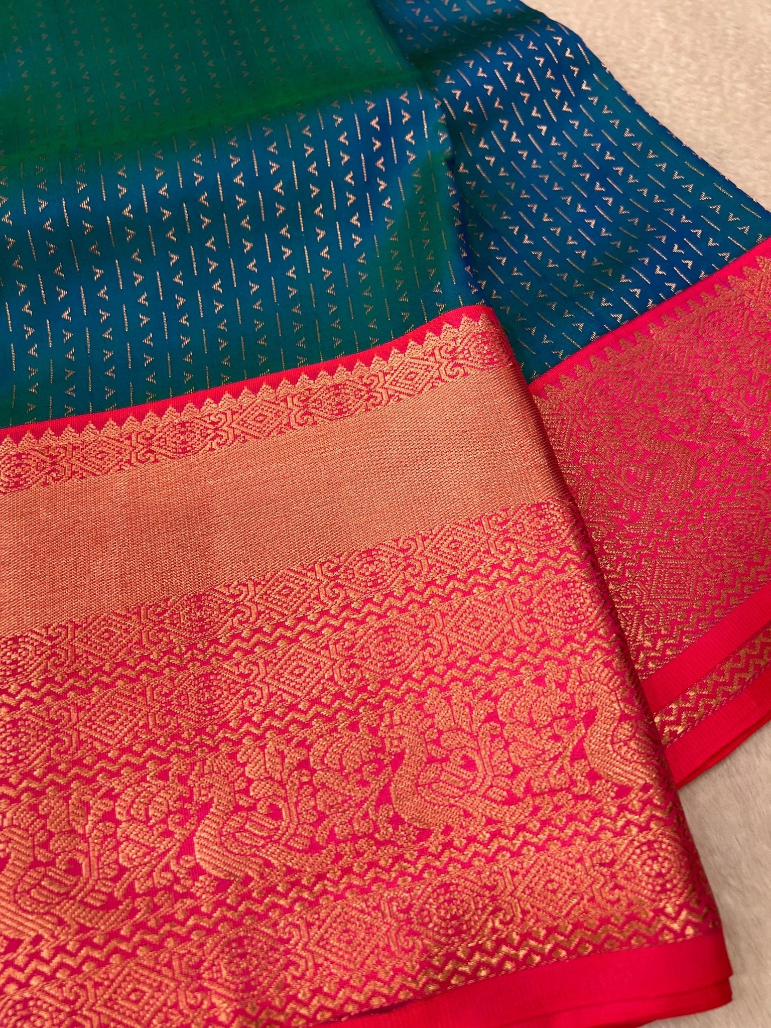Pure Kanjeevaram Silk Certified Saree - Kanjeevaram Silk Mandir
