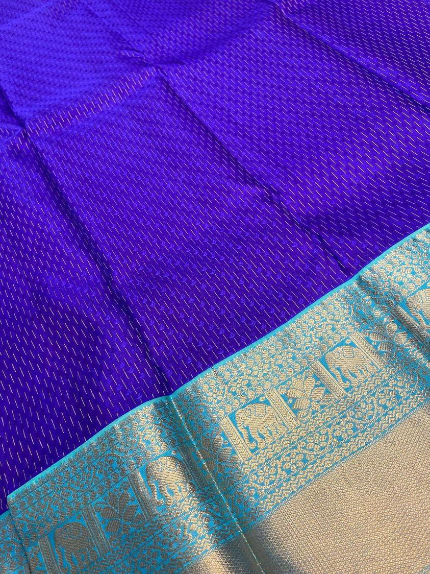 Pure Kanjeevaram Silk Certified Saree - Kanjeevaram Silk Mandir
