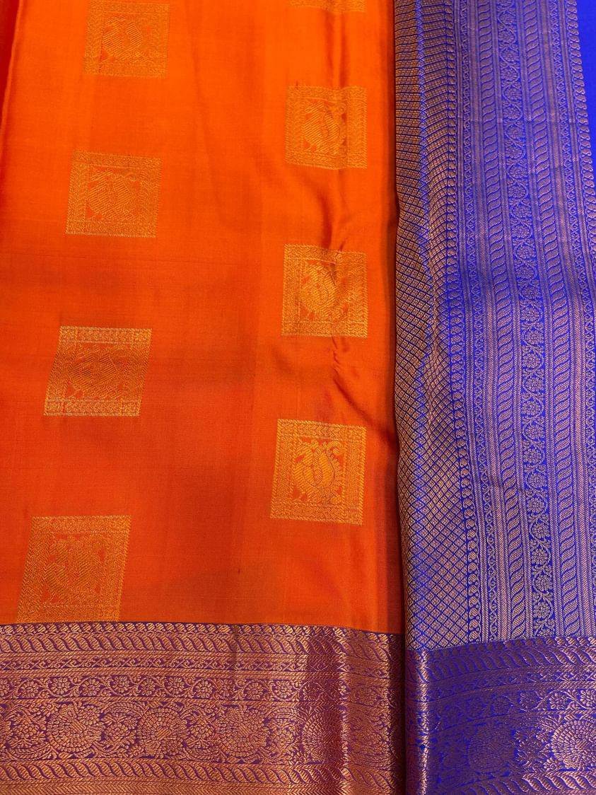 Pure Kanjeevaram Silk Certified Saree - Kanjeevaram Silk Mandir