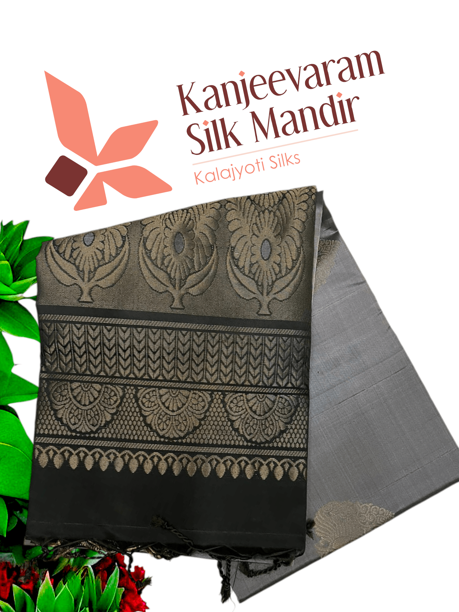 Pure Kanjeevaram Silk Certified Saree - Kanjeevaram Silk Mandir