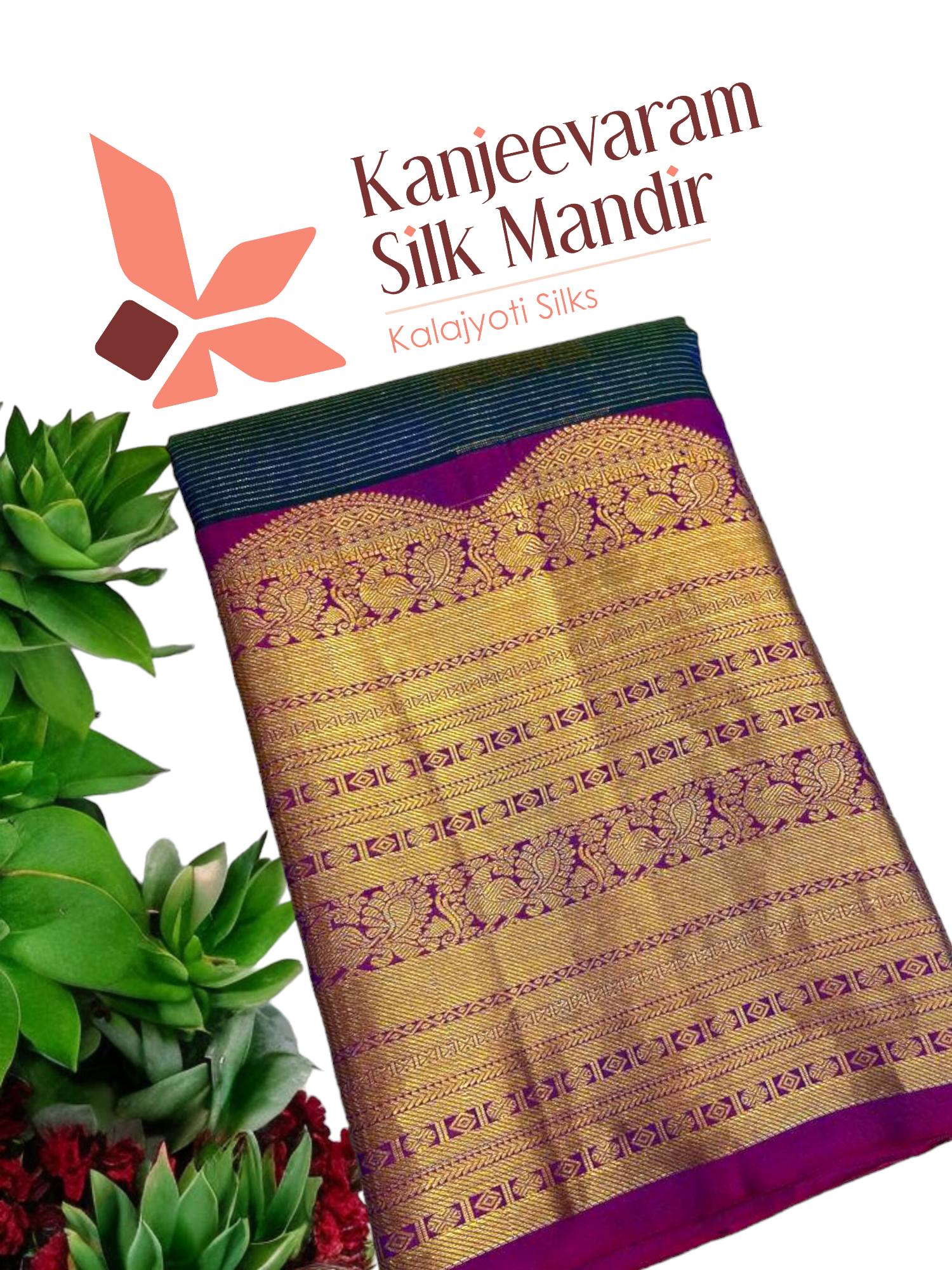 Pure Kanjeevaram Silk Certified Saree - Kanjeevaram Silk Mandir