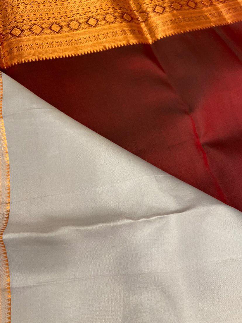 Pure Kanjeevaram Silk Certified Saree - Kanjeevaram Silk Mandir