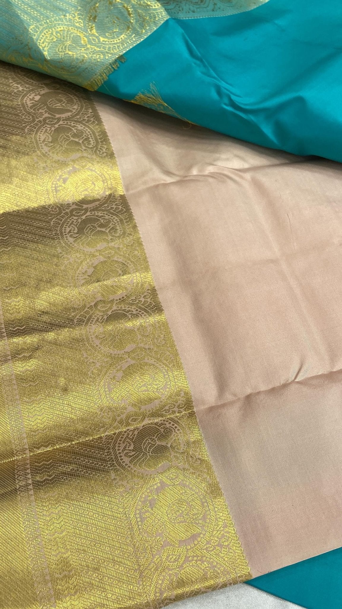 Pure Kanjeevaram Silk certified saree - Kanjeevaram Silk Mandir