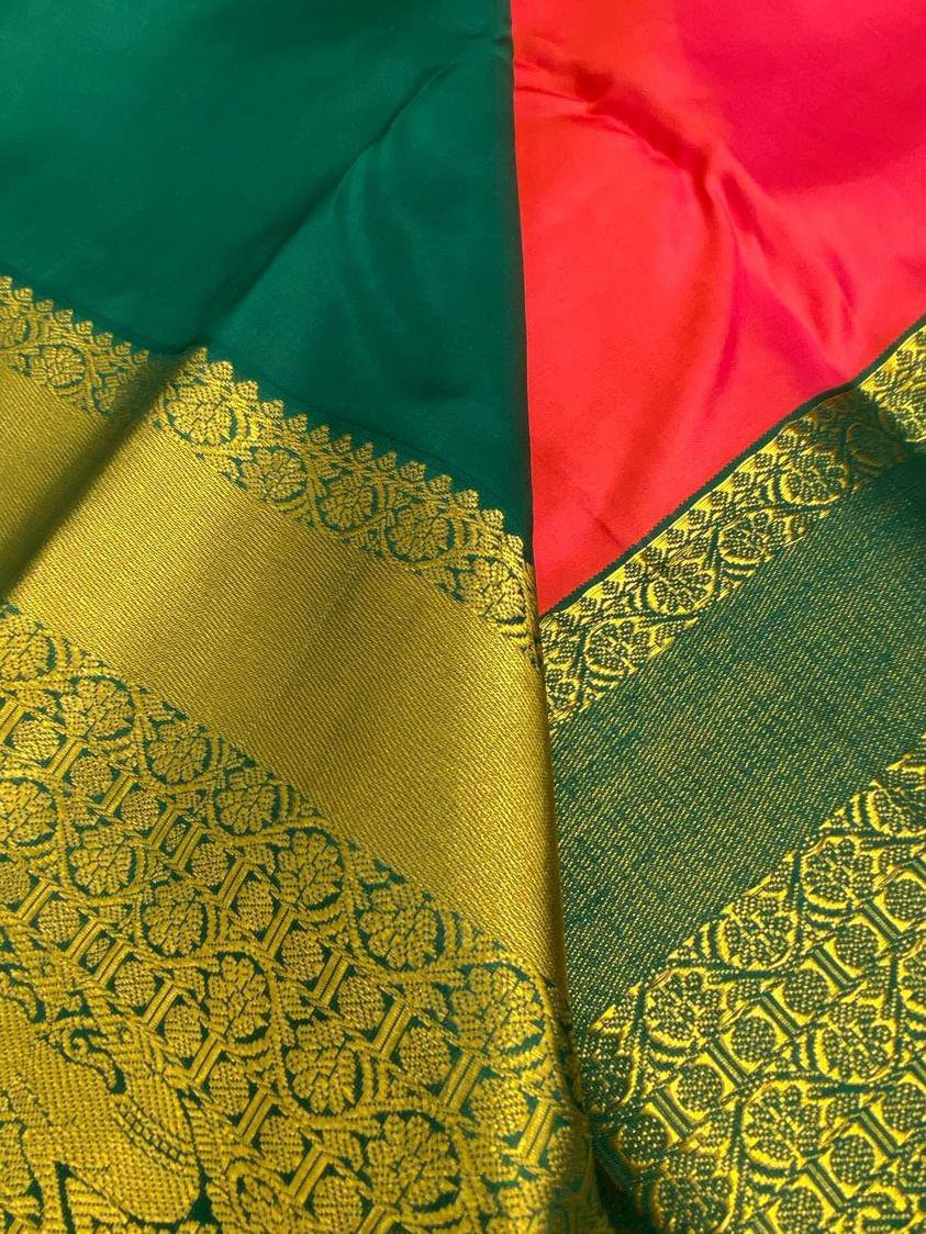 Pure Kanjeevaram Silk Certified Saree - Kanjeevaram Silk Mandir