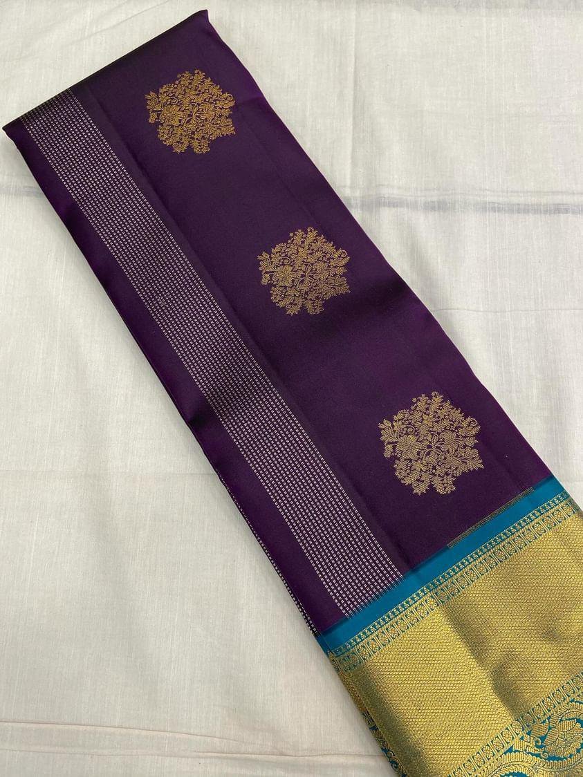 Pure Kanjeevaram Silk Certified Saree - Kanjeevaram Silk Mandir