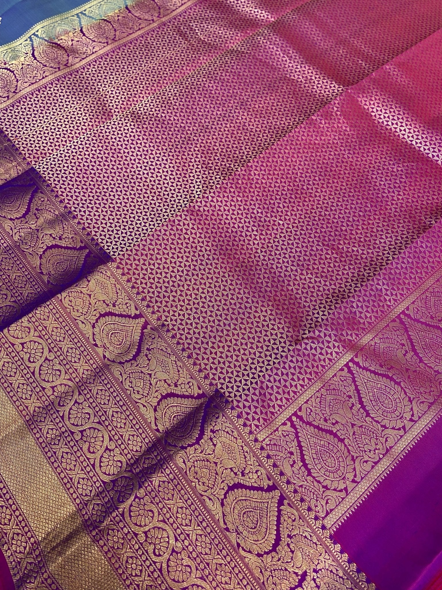 Pure Kanjeevaram Silk Certified Saree - Kanjeevaram Silk Mandir