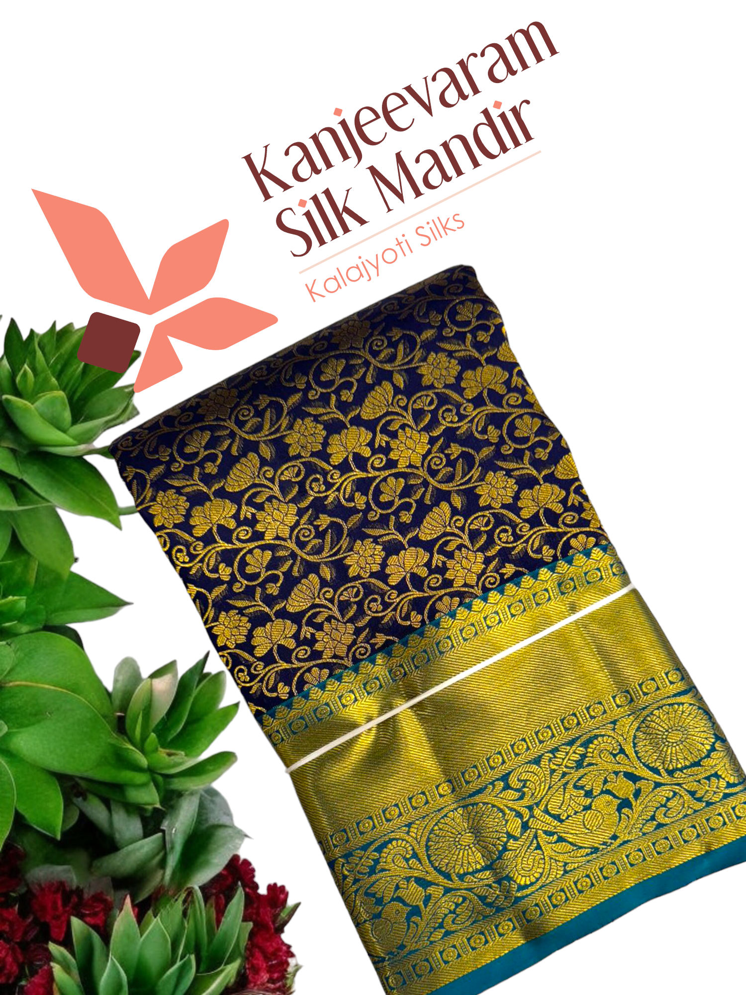 Pure Kanjeevaram Silk Certified Saree - Kanjeevaram Silk Mandir