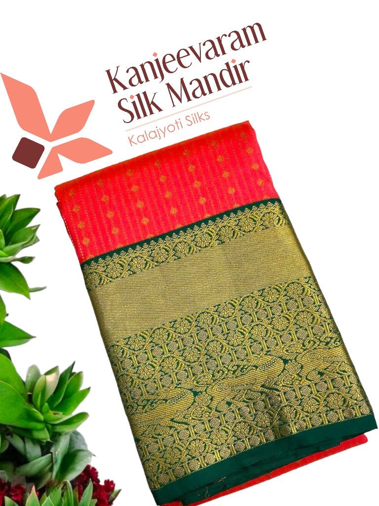 Pure Kanjeevaram Silk Certified Saree - Kanjeevaram Silk Mandir