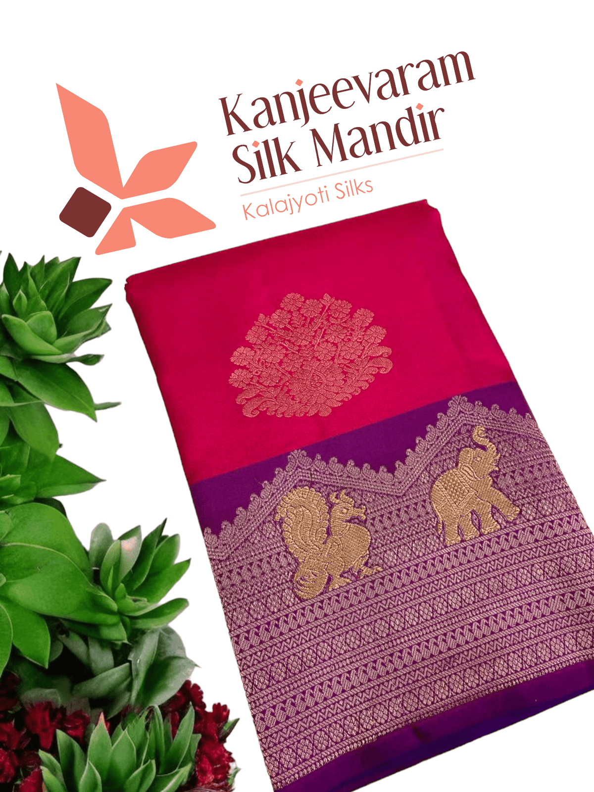 Pure Kanjeevaram Silk Certified Saree - Kanjeevaram Silk Mandir