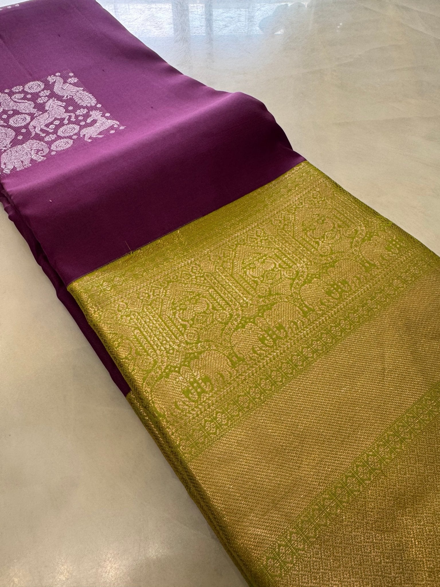 Pure Kanjeevaram Silk Certified Saree - Kanjeevaram Silk Mandir