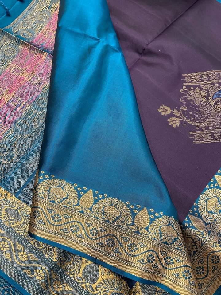 Pure Kanjeevaram Silk Certified Saree - Kanjeevaram Silk Mandir