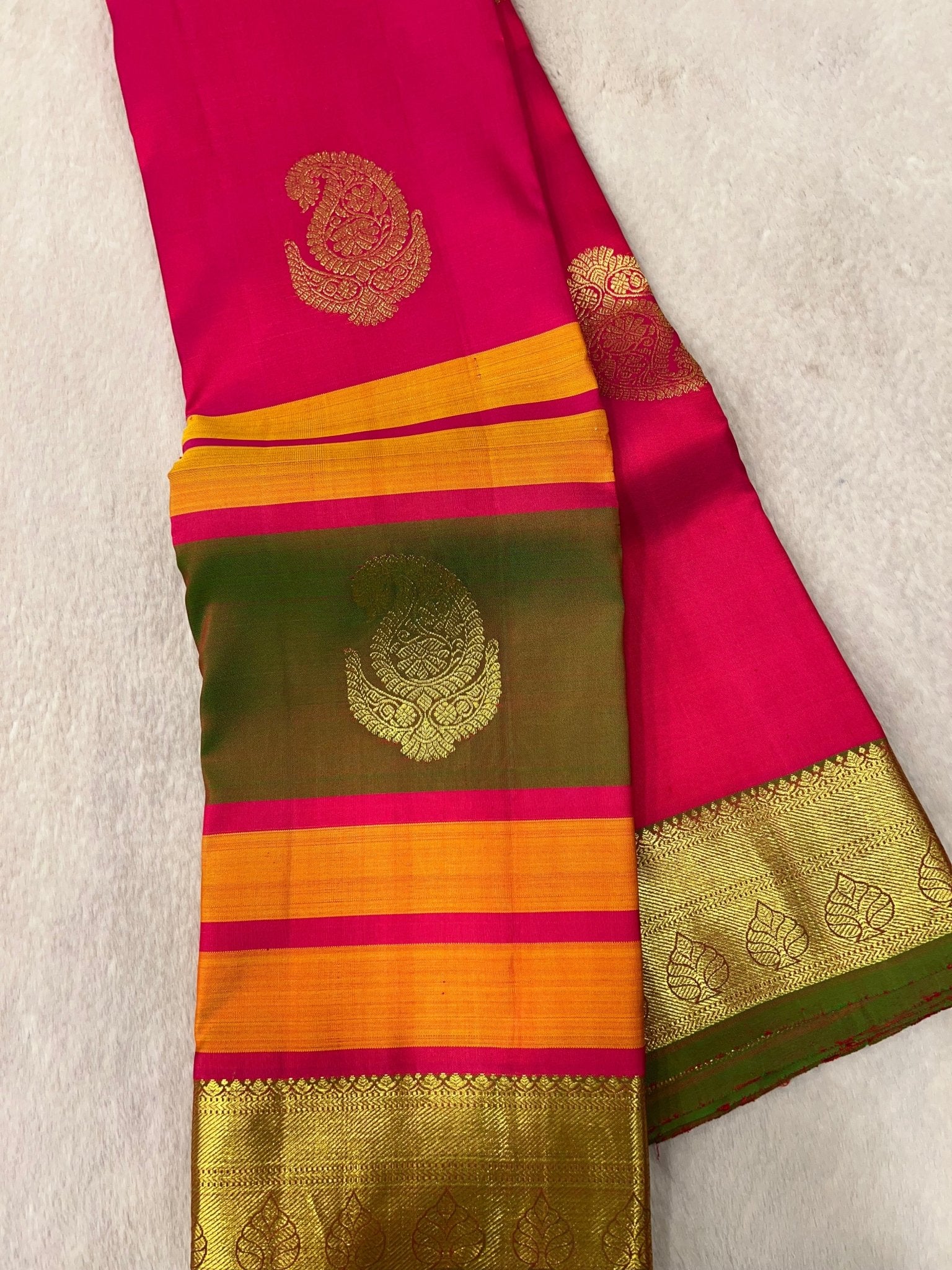 Pure Kanjeevaram Silk Certified Saree - Kanjeevaram Silk Mandir