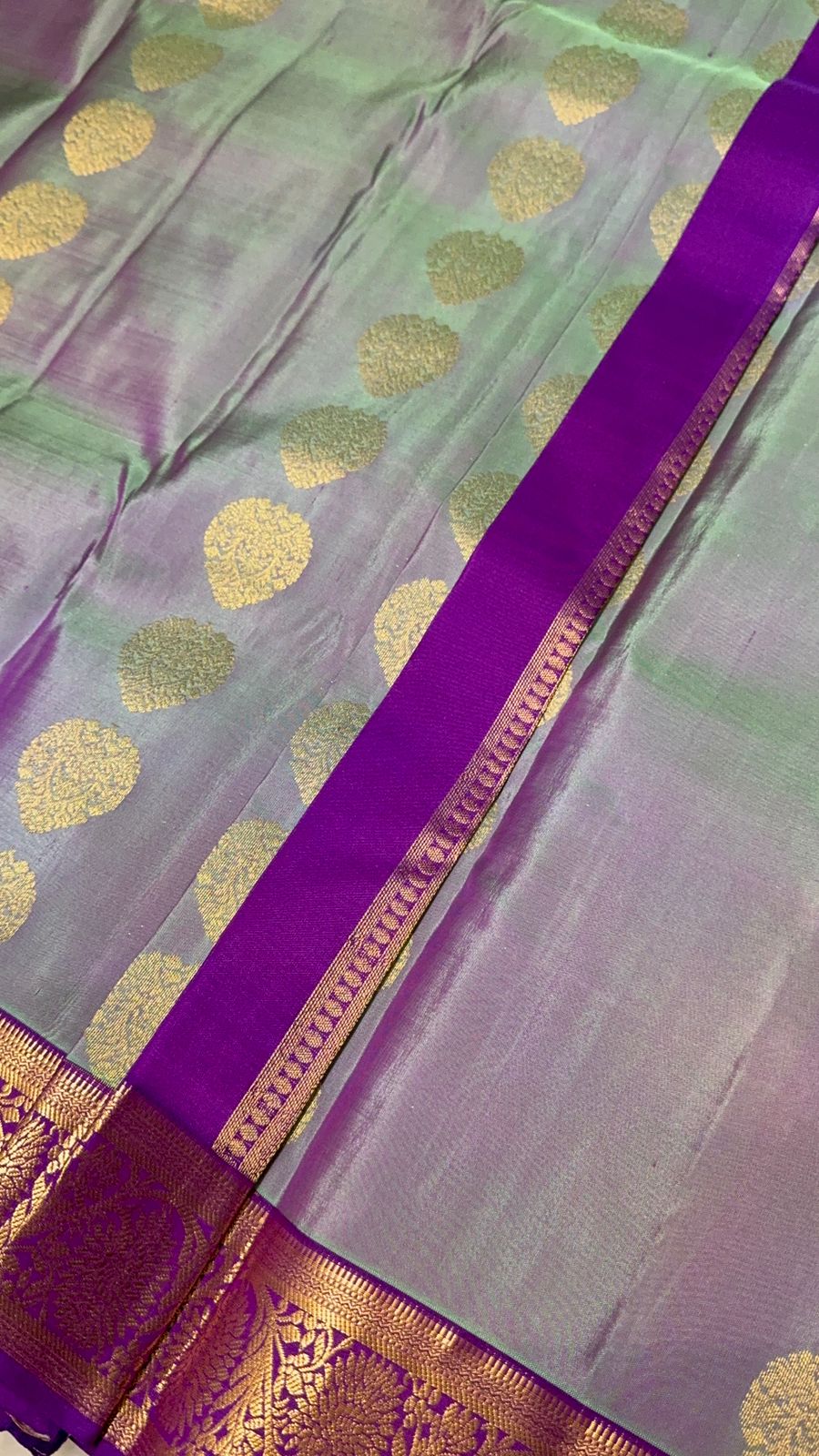 Pure Kanjeevaram Silk certified saree - Kanjeevaram Silk Mandir