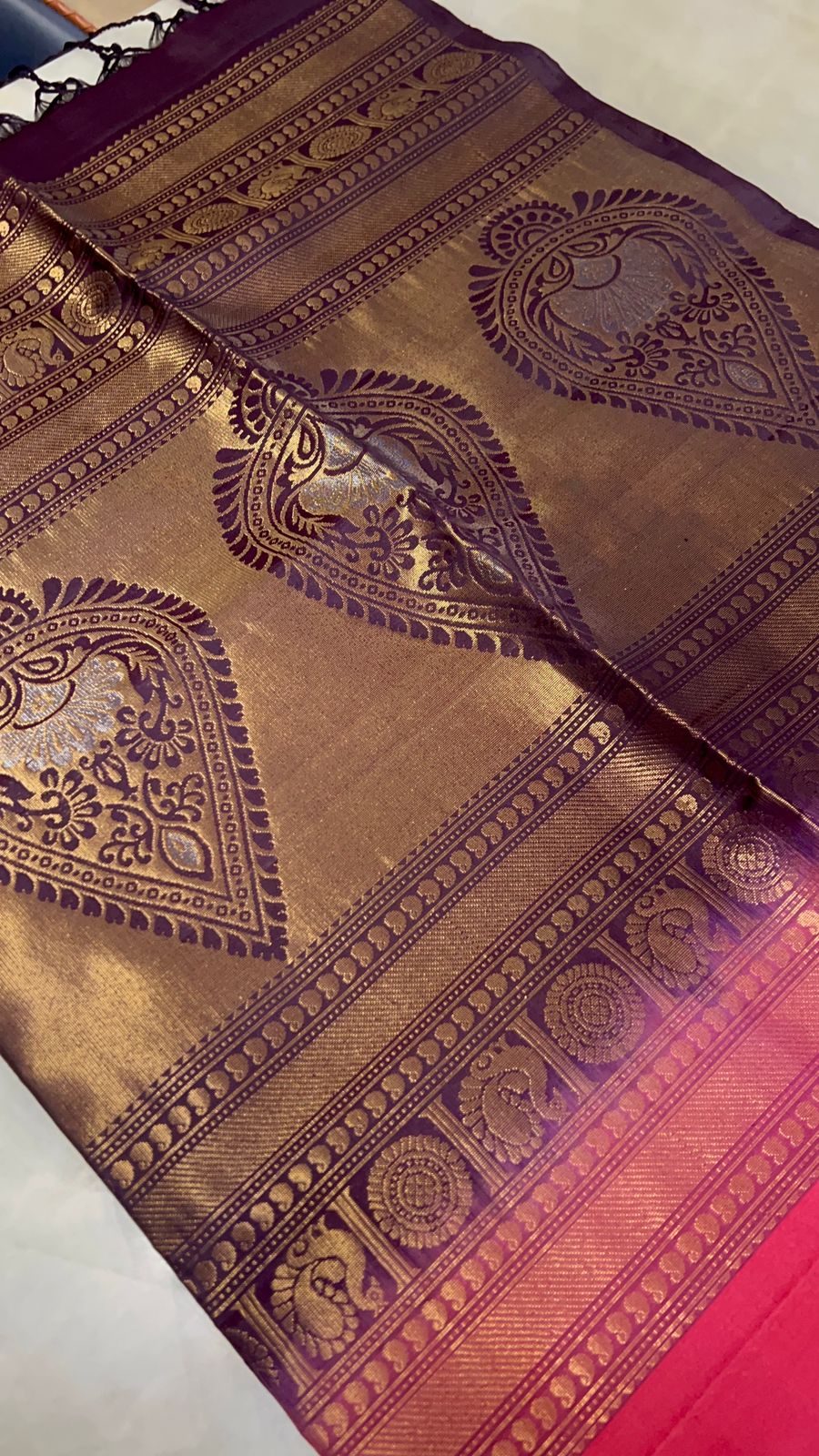 Pure Kanjeevaram Silk Certified Saree - Kanjeevaram Silk Mandir