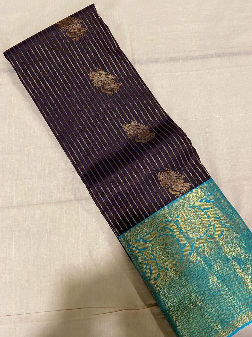 Pure Kanjeevaram Silk Certified Saree - Kanjeevaram Silk Mandir