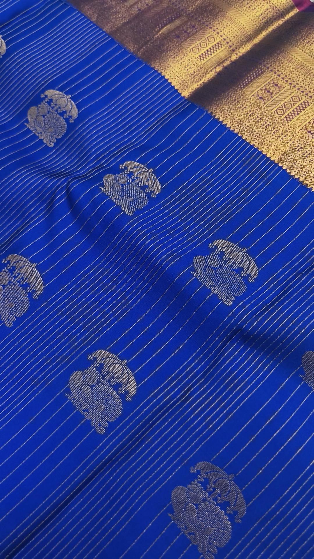 Pure Kanjeevaram Silk certified Saree - Kanjeevaram Silk Mandir