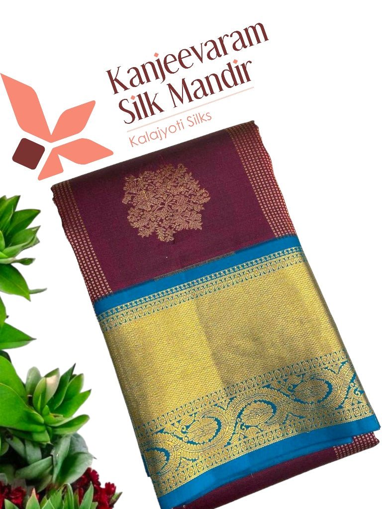 Pure Kanjeevaram Silk Certified Saree - Kanjeevaram Silk Mandir