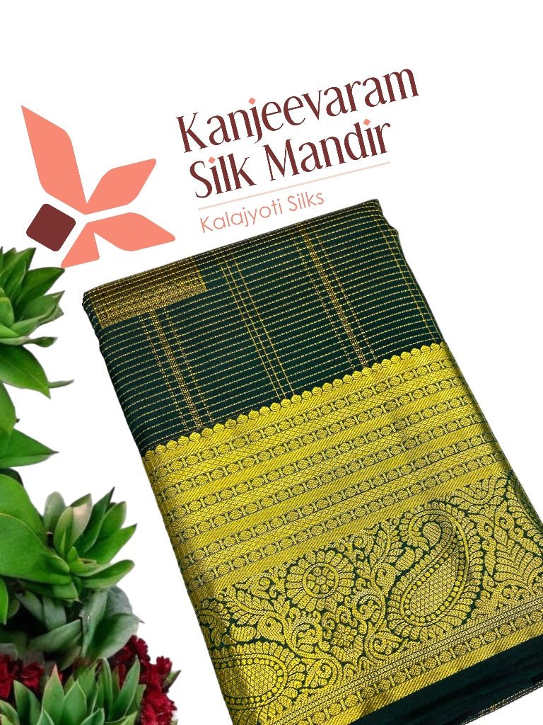 Pure Kanjeevaram Silk Certified Saree - Kanjeevaram Silk Mandir