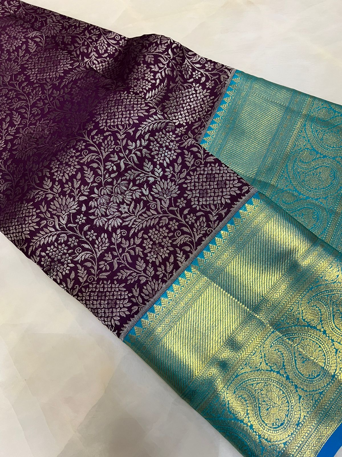Pure Kanjeevaram Silk Certified Saree - Kanjeevaram Silk Mandir