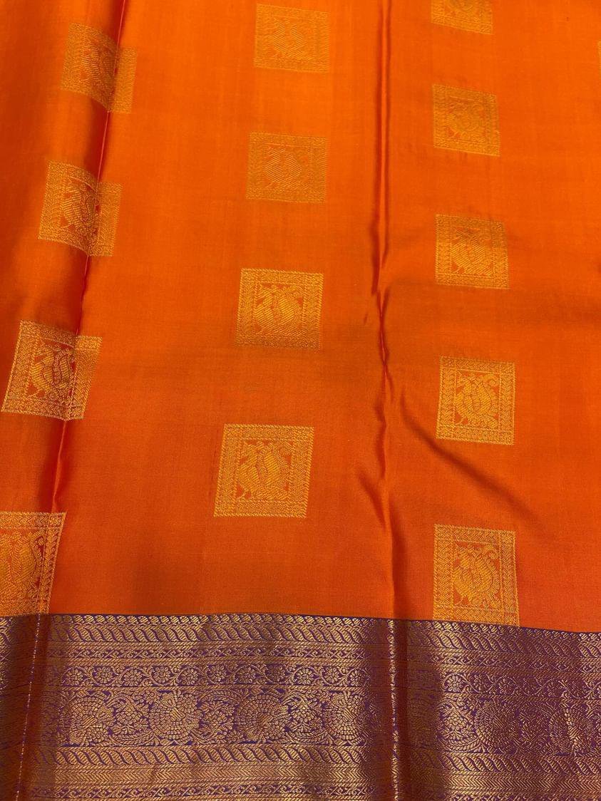 Pure Kanjeevaram Silk Certified Saree - Kanjeevaram Silk Mandir