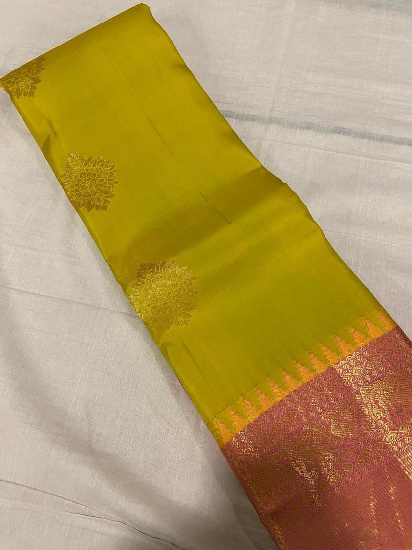 Pure Kanjeevaram Silk Certified Saree - Kanjeevaram Silk Mandir