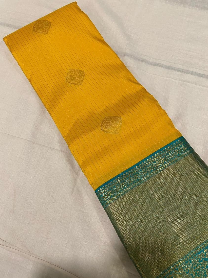 Pure Kanjeevaram Silk Certified Saree - Kanjeevaram Silk Mandir