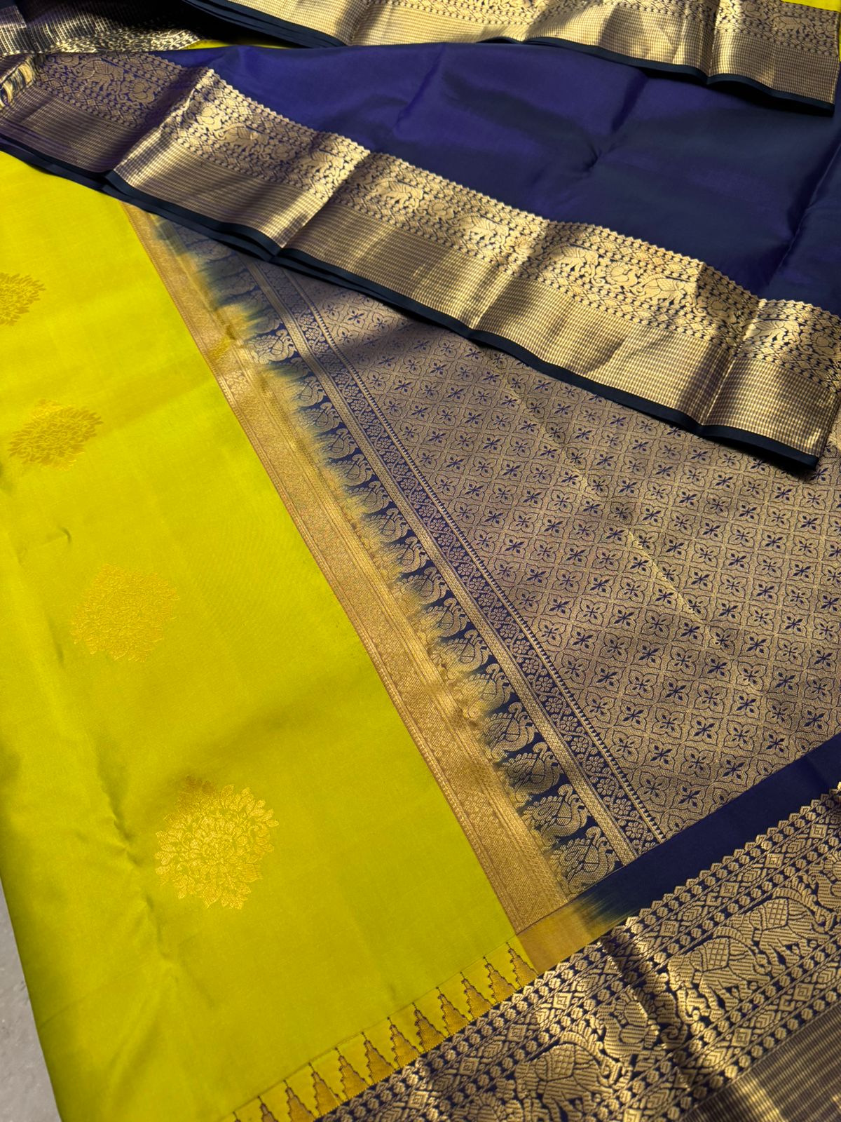 Pure Kanjeevaram Silk Certified Saree - Kanjeevaram Silk Mandir