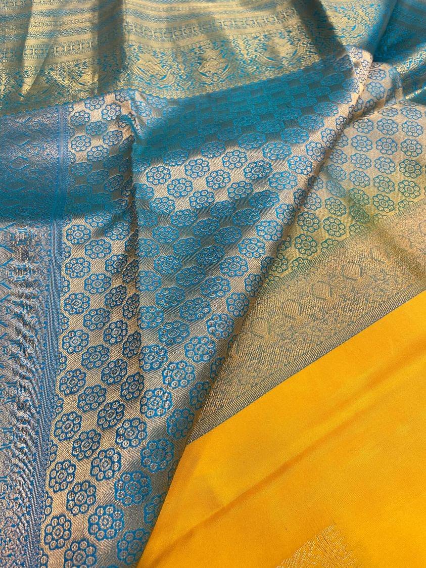 Pure Kanjeevaram Silk Certified Saree - Kanjeevaram Silk Mandir