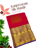 Pure Kanjeevaram Silk Certified Saree - Kanjeevaram Silk Mandir