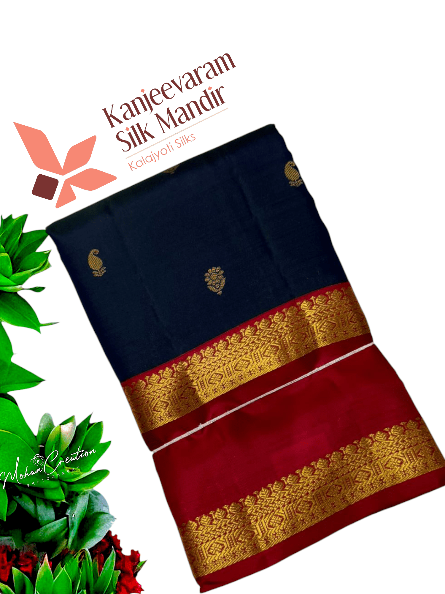 Pure Kanjeevaram Silk Certified Saree - Kanjeevaram Silk Mandir