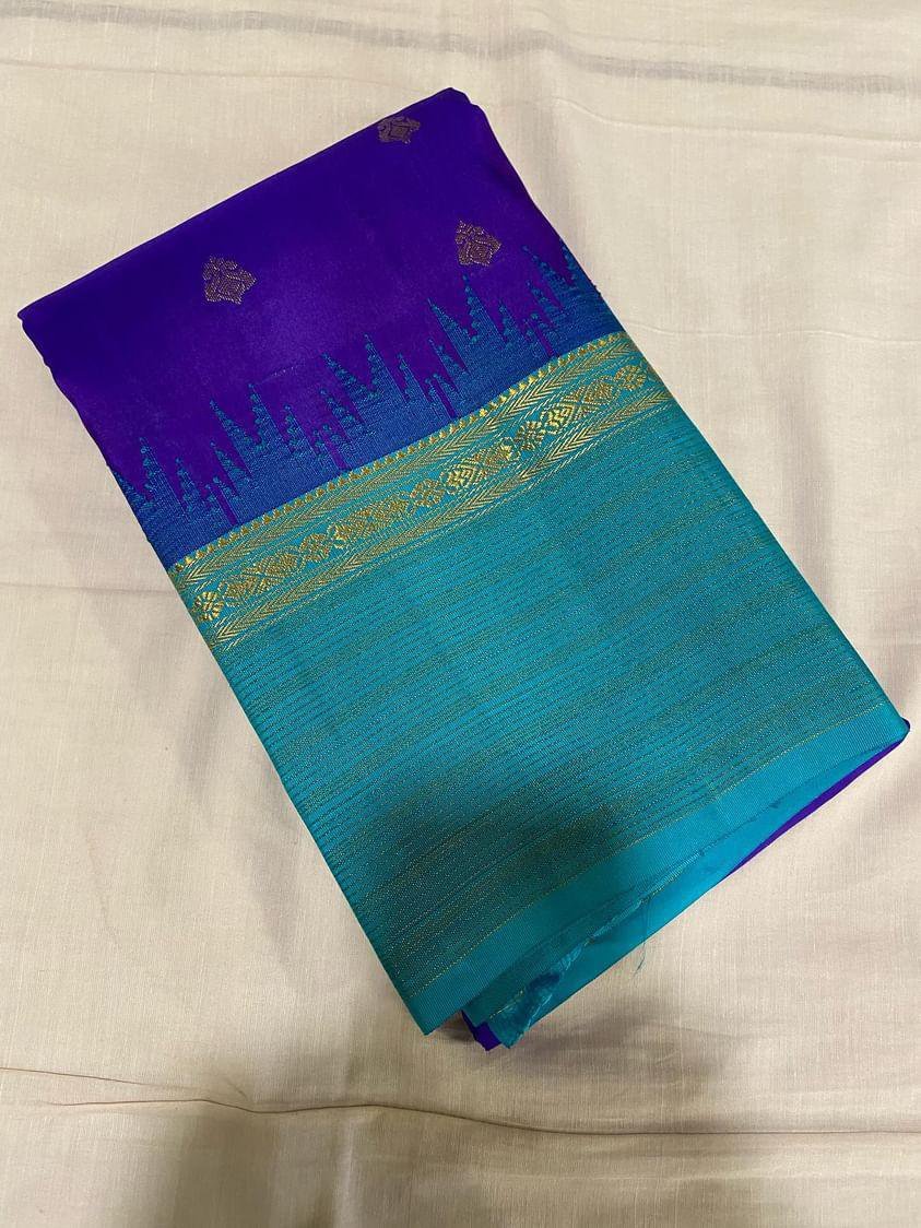 Pure Kanjeevaram Silk Certified Saree - Kanjeevaram Silk Mandir