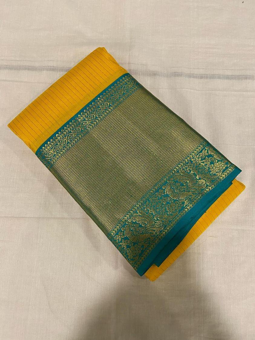 Pure Kanjeevaram Silk Certified Saree - Kanjeevaram Silk Mandir