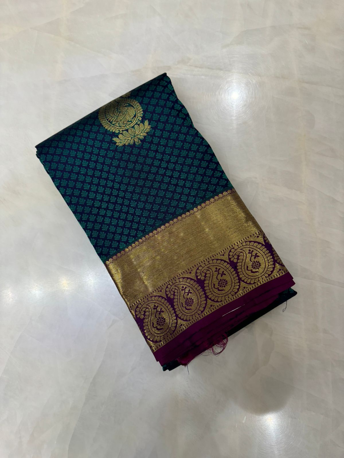 Pure Kanjeevaram Silk Certified Saree - Kanjeevaram Silk Mandir
