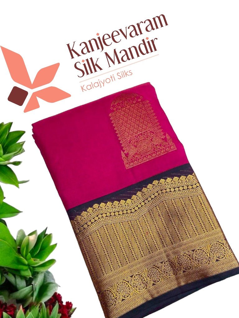Pure Kanjeevaram Silk Certified Saree - Kanjeevaram Silk Mandir