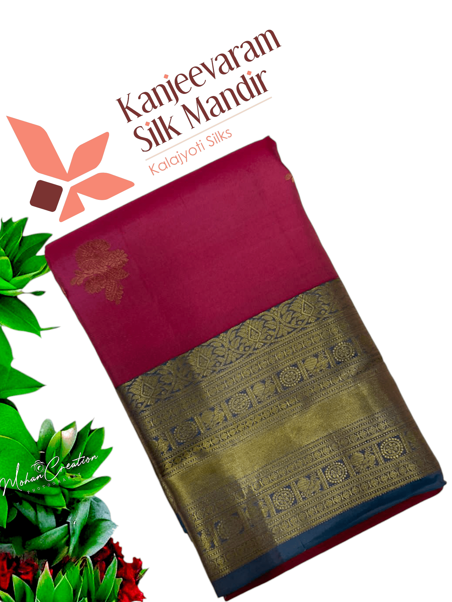 Pure Kanjeevaram Silk Certified Saree - Kanjeevaram Silk Mandir