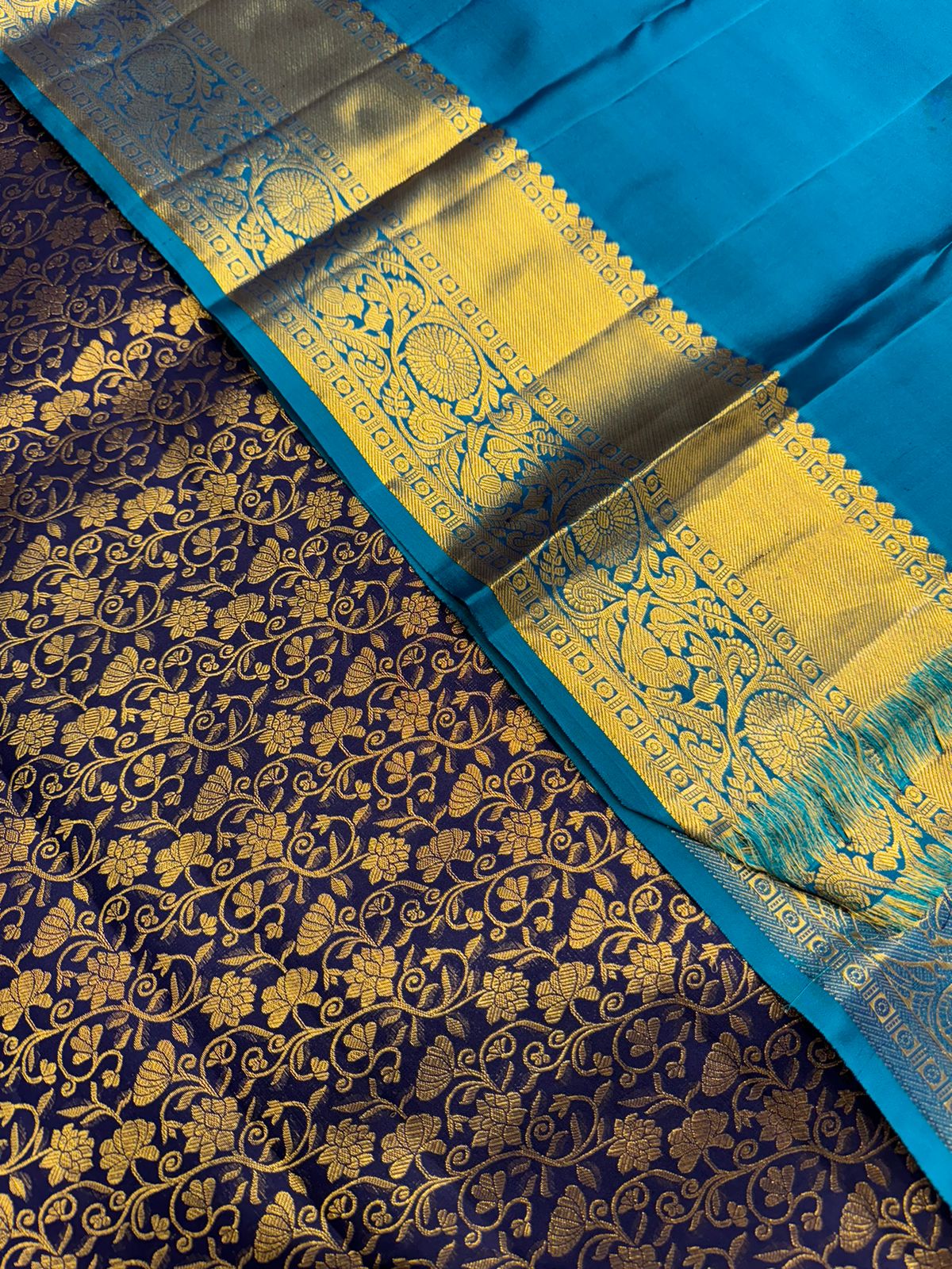 Pure Kanjeevaram Silk Certified Saree - Kanjeevaram Silk Mandir